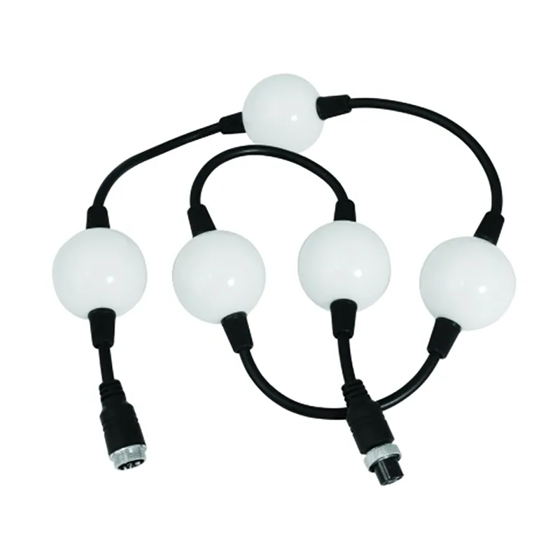 LED 3D pixelová guľa